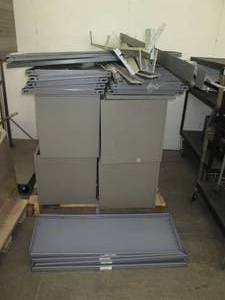 lot 180 image: Pallet lot of misc metal overhead s...