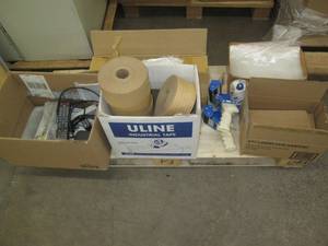 lot 183 image: Variety of u-line industrial tape, ...