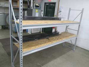 lot 118 image: 1 Section of buttonhole racking