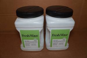 lot 117 image: 2 Fresh Wave Plant Based Odor Removing Gel Refills
