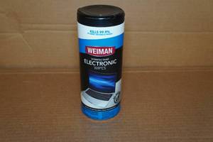 lot 157 image: Weiman Disinfectant Electronic Wipes - 30 Wipes