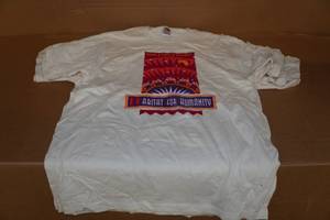 lot 188 image: Habitat for Humanity T-Shirts - Large