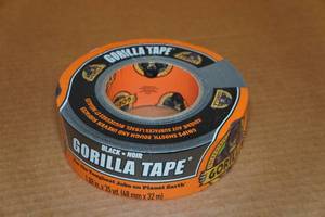 lot 71 image: Roll of Black Gorilla Tape - 1.88x35yds