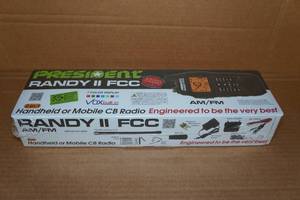 lot 72 image: President Randy II FCC Handheld or Mobile CB Radio