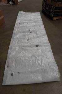 lot 97 image: Large WhiteClear Tarp - 12x20