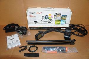 Nokta Simplex+ Waterproof Metal Detector with Pin Pointer