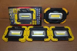 lot 246 image: 5 Hyper Tough Tactical Work Lights