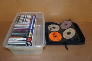 lot 249 image: Assorted CDs - Celine Dion, Josh Groban, Elvis, REM, Counting Crows