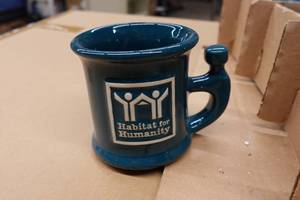 lot 201 image: 70 Habitat for Humanity Coffee Mugs