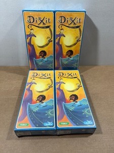 lot 290 image: 4 Dixit Journey Card Game Expansion Set