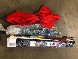 lot 14 image: Lot of Assorted Outdoor Patio Umbrellas Various Models and Conditions  Customer Returns See Pictures