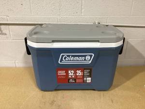 lot 353 image: Coleman 316 Series 52 Quart Ice Chest Hard Cooler