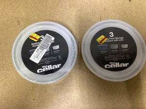 lot 473 image: LOT OF 2 The Cellar Bowls With Lids