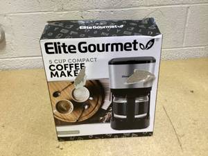 lot 249 image: Elite Gourmet 5-Cup Coffee Maker