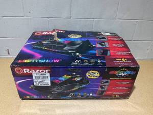 lot 15 image: Razor Crazy Cart Shift Lightshow Drifting Go Kart