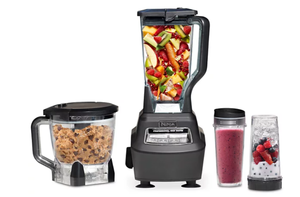 lot 1 image: Ninja BL770 Mega Kitchen System Blender & Food Processor