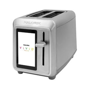 lot 44 image: Kalorik VIVID 2-Slice Tft Toaster with Touchscreen