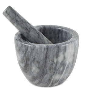 lot 142 image: RSVP Marble Mortar & Pestle Set