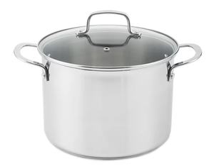 lot 189 image: The Cellar Stainless Steel 8-Qt. Covered Stockpot