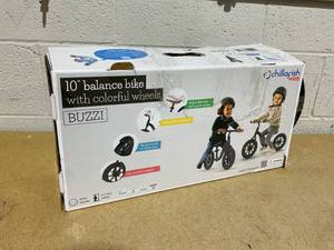 lot 165 image: Chillafish 10 Buzzi Balance Bike for Kids 1.5 Years and Older, Lightweight Toddler Bike
