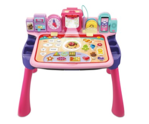 lot 428 image: Vtech Get Ready for School Learning Desk  Pink