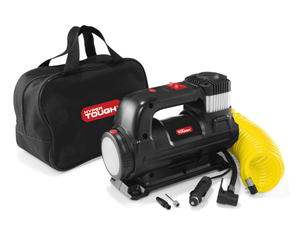 lot 429 image: Hyper Tough DC 12V Heavy Duty Direct Drive Digital Tire Inflator with Detachable LED Light