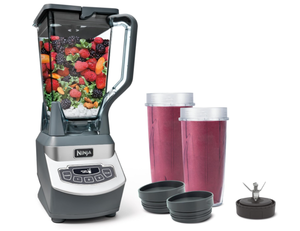 lot 468 image: Ninja Professional Compact Smoothie & Food Processing Blender, 1100-Watts, 3 Functions