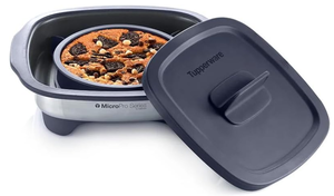 lot 191 image: Tupperware MicroPro Grill, Indoor Grilling, Baking and Frying in the Microwave