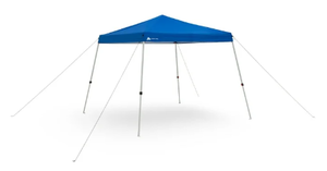 lot 244 image: Ozark Trail 10x10 Instant Slant Leg Pop Up Canopy Tent Blue