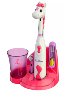 lot 388 image: Brusheez Sparkle the Unicorn Kids Electric Toothbrush Set