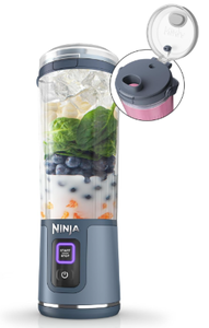lot 396 image: Ninja BC151NV Blast Portable Blender, Cordless, 18oz. Vessel, Personal Blender-for Shakes & Smoothies