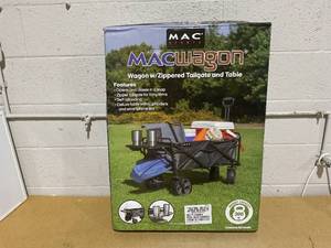 lot 68 image: Mac Sports Folding Wagon with Tailgate and Table
