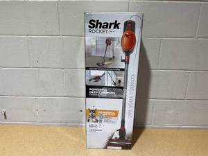 lot 50 image: Shark Rocket Ultra-Light Corded Stick Vacuum - HV301 Pet Hair Pick Up, Swivel Head, Converts to Handheld, 25 Cord