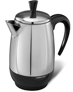 lot 246 image: Farberware Electric Coffee Percolator, Stainless Steel