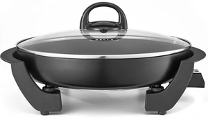 lot 250 image: Bella Round 12 Inch Electric Skillet