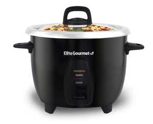 lot 479 image: Elite Gourmet 10-cup Rice Cooker