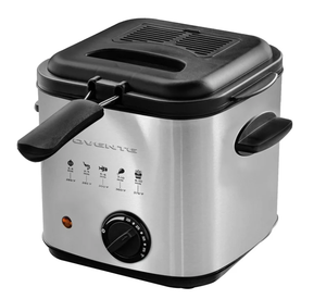lot 484 image: OVENTE Electric Deep Fryer 1.5 Liter Capacity, Lid with Viewing Window, Removable Frying Basket
