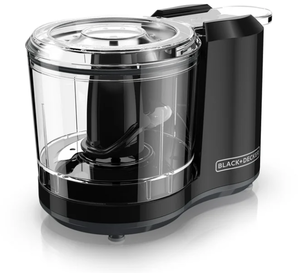 lot 488 image: BLACKDECKER 1.5-Cup Electric Food Chopper, One Touch Pulse, 150W Motor, Mini Food Processor