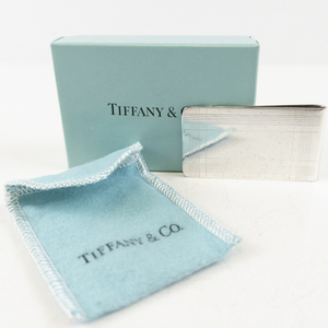Tiffany & Co. Sterling Silver 925 Money Clip with Box and Pouch
