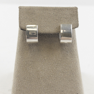 lot 103 image: Sterling Silver Hoop Earrings