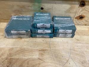 lot 91 image: Lot of 6 - Various FleetRite Bearing Cups and Wheels
