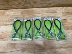 lot 35 image: Uriah Lot of 5 - Battery Cable Top post, 4 AWG 15 Long