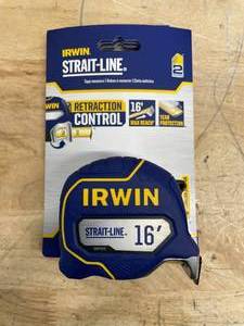 lot 120 image: IRWIN Strait-LINE Speed Brake Tape Measure (084255)