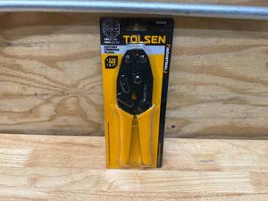 lot 70 image: Tolsen ratchet crimping pliers (08042510.30)