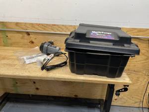 lot 156 image: LIBERTY PUMPS LIBERTY STORMCELL 442 BACK-UP SYSTEM 25 AMP CHARGER 442-25A