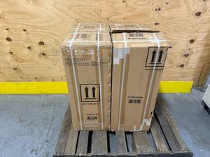 COSTWAY Lot of 4 - FP10261US-BK 4-in-1 10,000 BTU Portable Air Conditioners