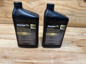 lot 90 image: Lot of 2 - Powermate Px OIL FULL SYNTH AIR COMPRESSOR (08072520.78)