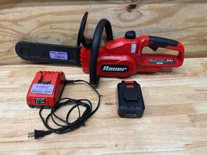 lot 227 image: Bauer 20 Volt Cordless 10 Chainsaw (080725178)