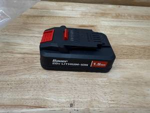 lot 228 image: Bauer 20v LITHIUM-ION 1.5 AH (08072530)