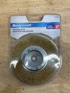 lot 167 image: Mastercraft Wire Wheel Brush 6 Coarse (087250.85)